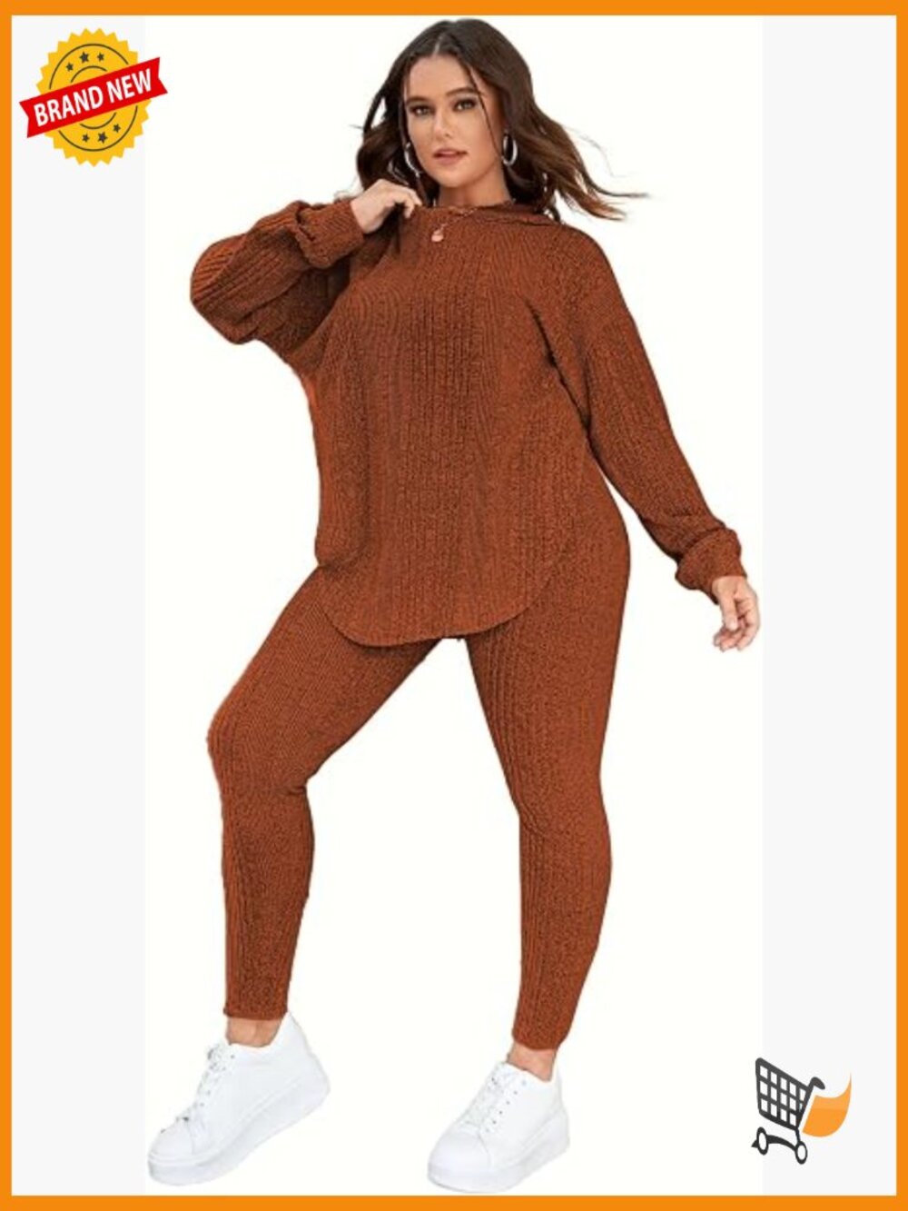 Plus Size Pajama Lounge Set Long Sleeve Tops Wide Leg Pants Workout Tracksuit